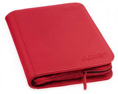 Ultimate Guard Zipfolio XenoSkin - 4 Pocket -  Red